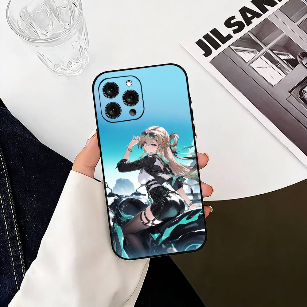 L-Lynae W-Wuthering Waves  Phone Case Silicone Soft For IPhone 17 16 15 14 13 12 11 X XR Plus Pro Max Plus