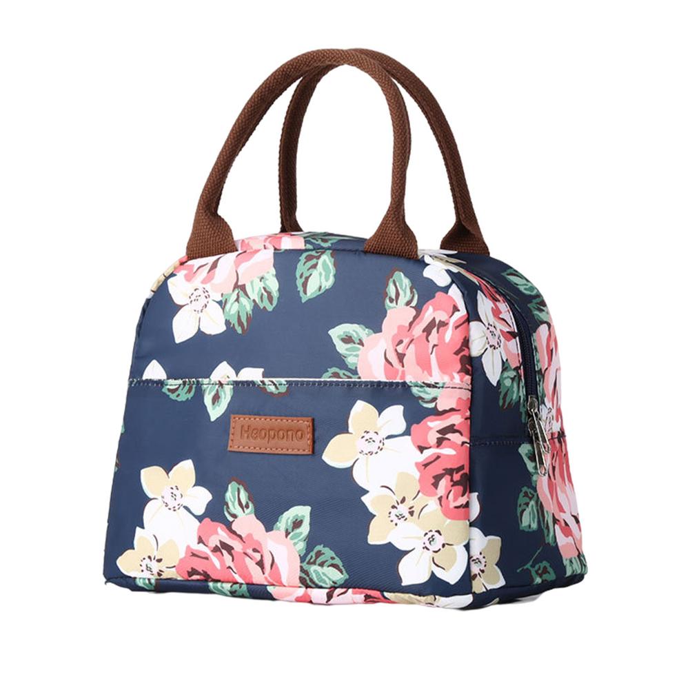 

Изолированная сумка для обеда, большая емкость-холодильник, ланч-бокс для офисной работы, школы, пикника, многоразовая сумка-органайзер для обеда для женщин United States