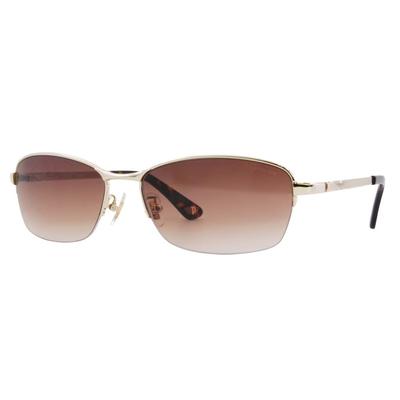 Okulary Date Okulary przeciwsłoneczne SPLG37J 0300 58 Model 2023 ORIGINS Kwadratowe Półramkowe Nyroll [Police] Męskie