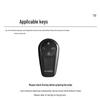 Carbon Fiber Key Cover with Metal Buckle for 2025 Exeed Star Era ET/ES Models