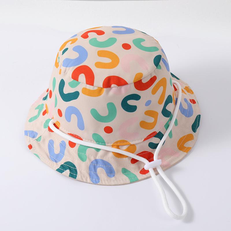 Cappello a Secchiello Reversibile Primavera & Autunno per Bambini - Cappello Leggero con Protezione Solare per Ragazze & Ragazzi, Design Antivento.