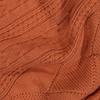 MAHAGRID Fisherman Knit Sweater Orange(Mg2Dfmk624A)
