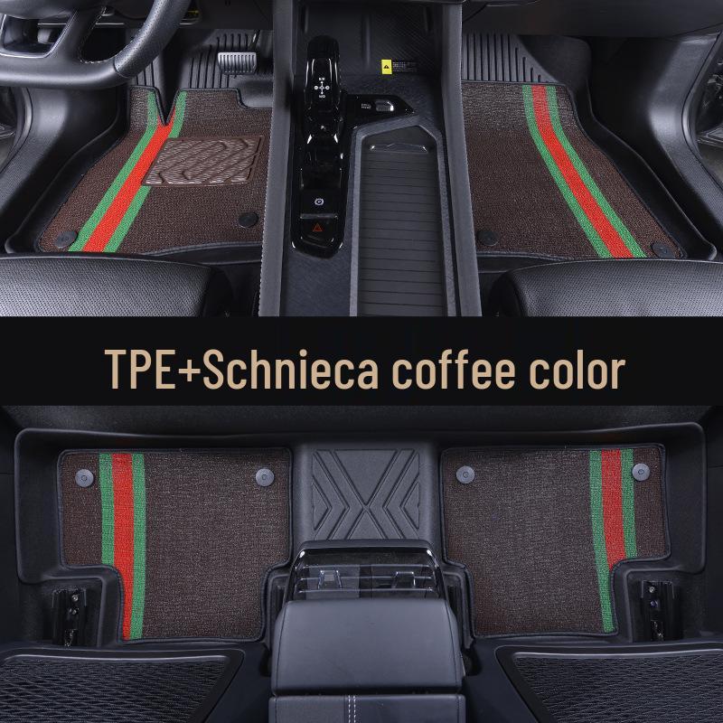 TPE Full Coverage Floor Mats for BYD Song PLUS L MAX EV DMI