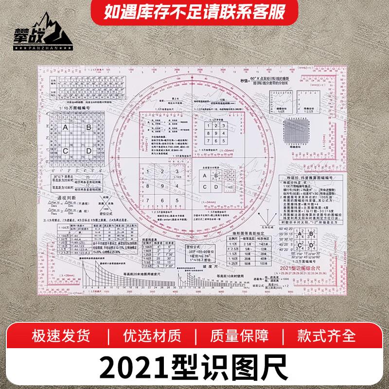 Tactical Map Reading Topography Ruler Set