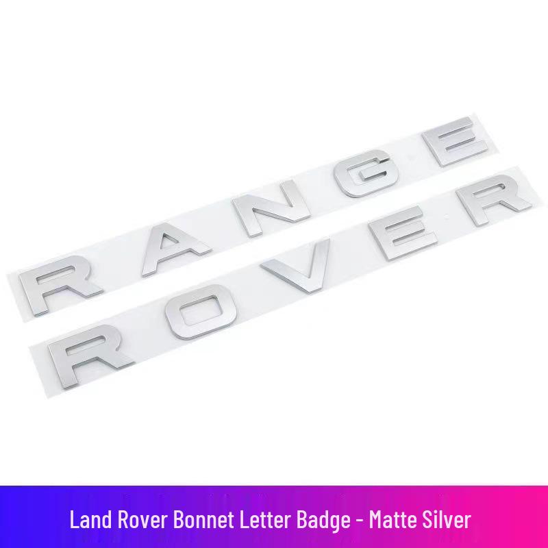 Land Rover Range Rover Evoque Executive Sport Front & Rear Letter Stickers