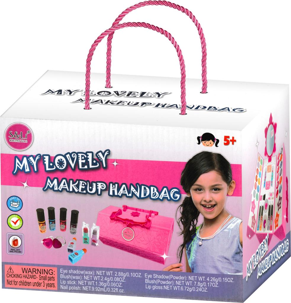 Cosmetics Set For Kids Case Nails Makeup Make Up Accessories
