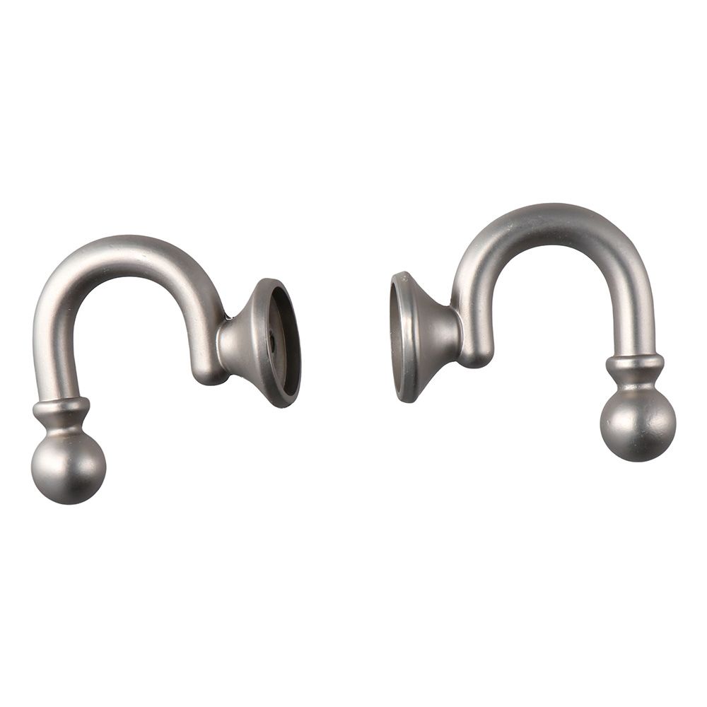 4 szt. Aluminiowy Stop Zasłony Podwiązki Haczyk 47mm Nikiel Dekoracja Okna Utrzymywacz Montowany na Ścianie Antyczny Brąz Ubrania Płaszcz Ręcznik