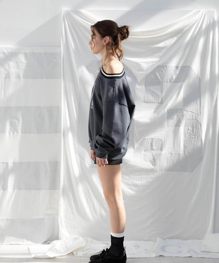 DIMANCHE Mini Shorts (Grey)