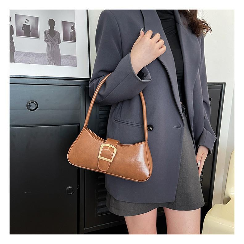 Unique Texture Underarm Bag 2024 Spring Versatile Single Shoulder Bag Fashionable