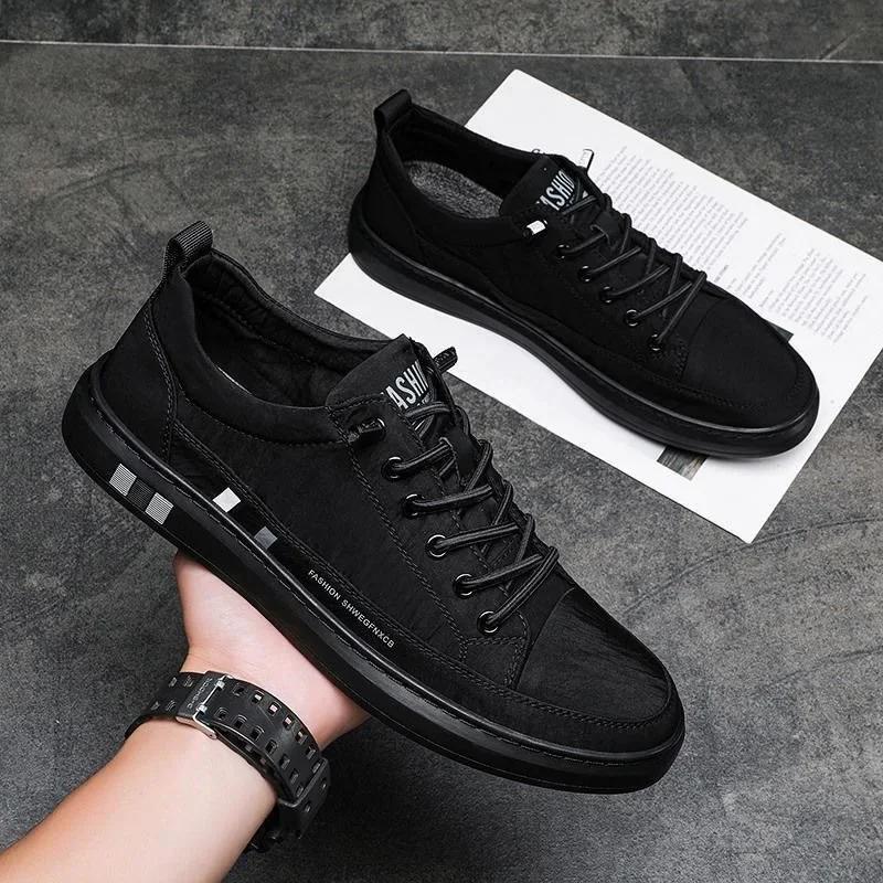 Man Sports Casual Shoes for Men New Comfortable Breathable Men's Sneakers Brand Fashion Lace-up Flat Shoes Zapatillas De Hombre