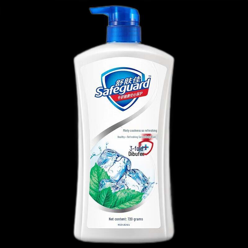 Safeguard Gesundes Erfrischendes Pfefferminz Duschgel