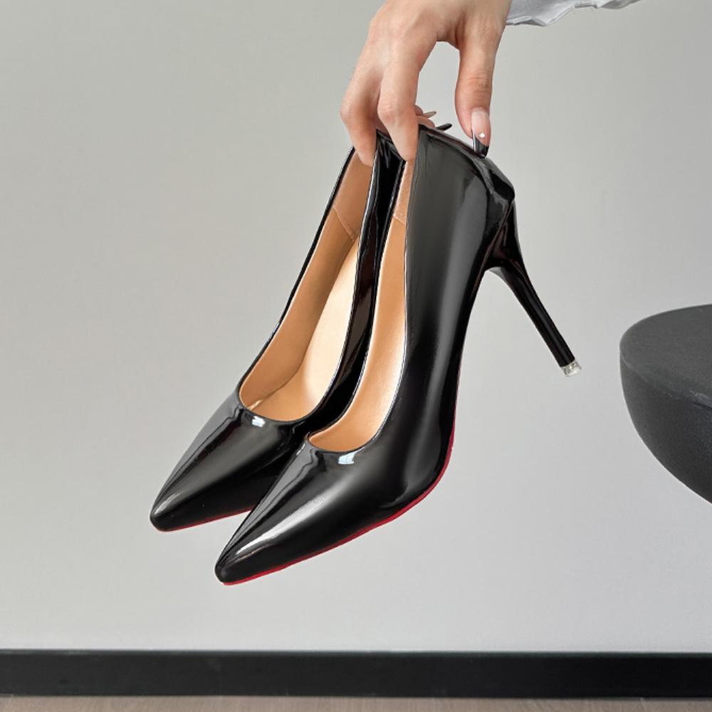 Sexy Fashion Women's Pumps Thin High Heels 2025 Spring/autumn Solid Color Pointed Tip Design Elegant Temperament Ladies‘ Pumps