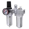 Filtro Regolatore Lubrificatore Aria Compressa Combinato 3/8 di Pollice SFC300 Separatore Trappola Acqua Olio per Compressore d'Aria