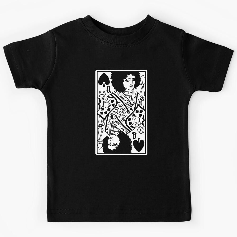 The Queen of Peek a Boo Kids T-Shirt 100
