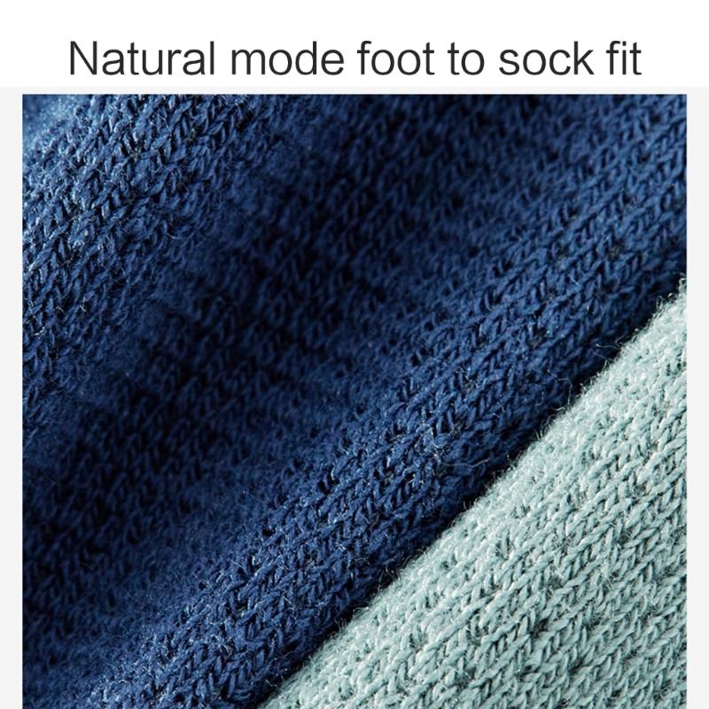 1/5Pairs Men's Running Ankle Socks Summer Mesh Crew Socks Casual Dress Socks Solid Color Breathable Bamboo Booties Socks