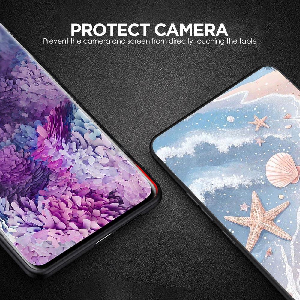 Ocean Coastal Seashell Seaweed Pattern Phone Case for Samsung Galaxy A55 A35 A15 A14 A13 A25 A54 A51 A71 A72 A73 A32 5G Soft TPU