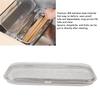 Dishwasher Silverware Basket Rectangular Safe Multifunctional Dishwasher Basket Mesh Drain Thorough Cleaning for Small Items