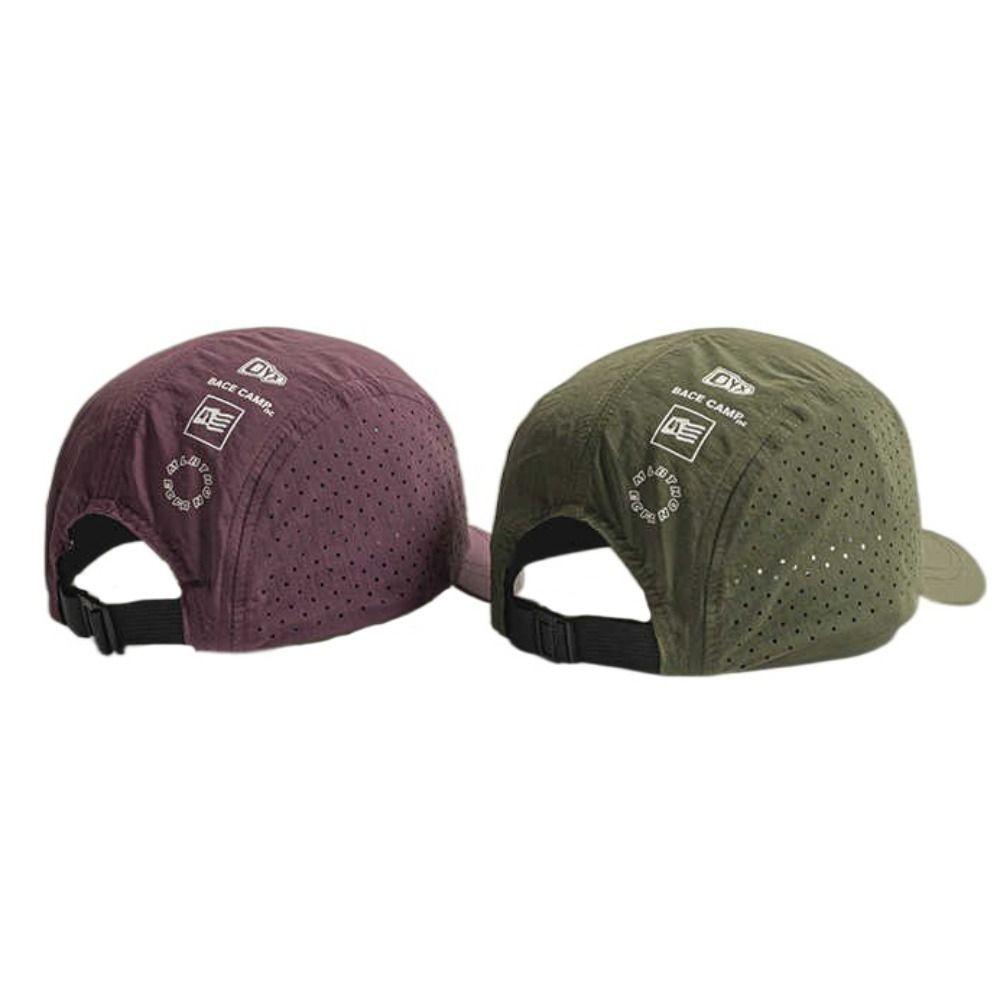 With Breathable Mesh Thin Sun Protection Hats Short Brim Summer Mountaineering Caps  Holiday