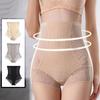 Transparent Postpartum Panties High Waist Hip Lift Shaper Breathable Tummy Control Shapewear  Women