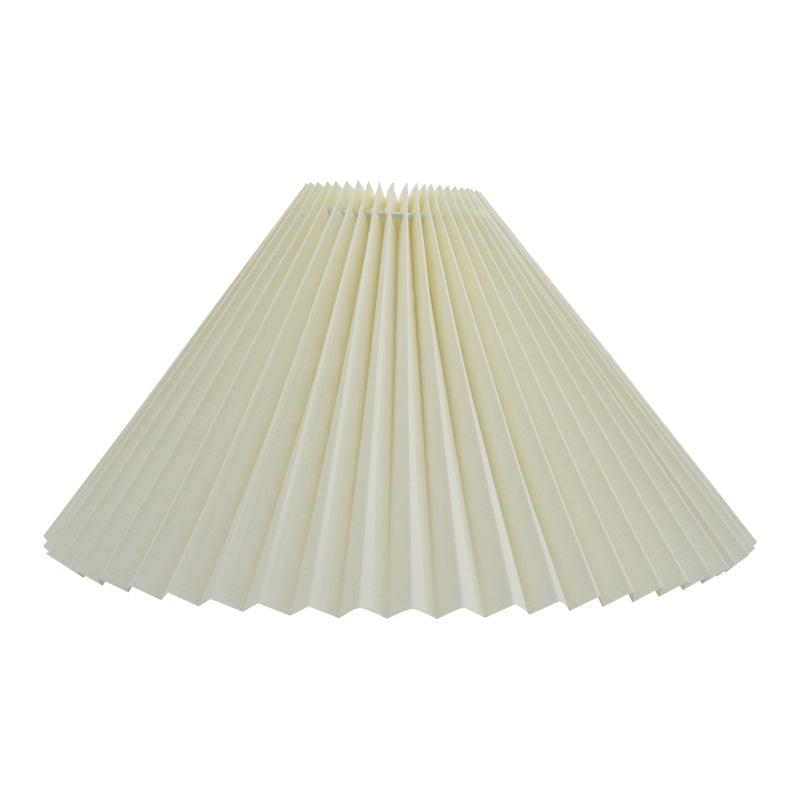 

Торшер у скандинавському ретро-стилі з абажуром з плісованої тканини - ідеально підходить для готелів, гостьових будинків та магазинів одягу