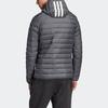 Adidas Varilite 3S Hooded Down Jacket Men Outerwear Carbon-Black DZ1420