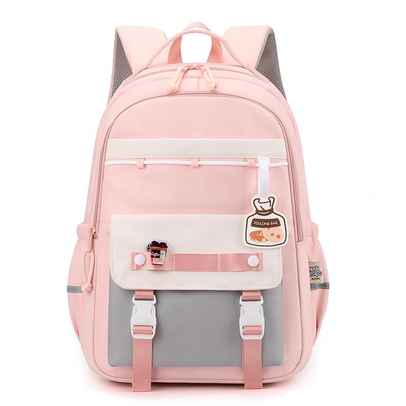 Trendy Nylon Backpack For Students And Travelers Stylish Casual College Book Bag