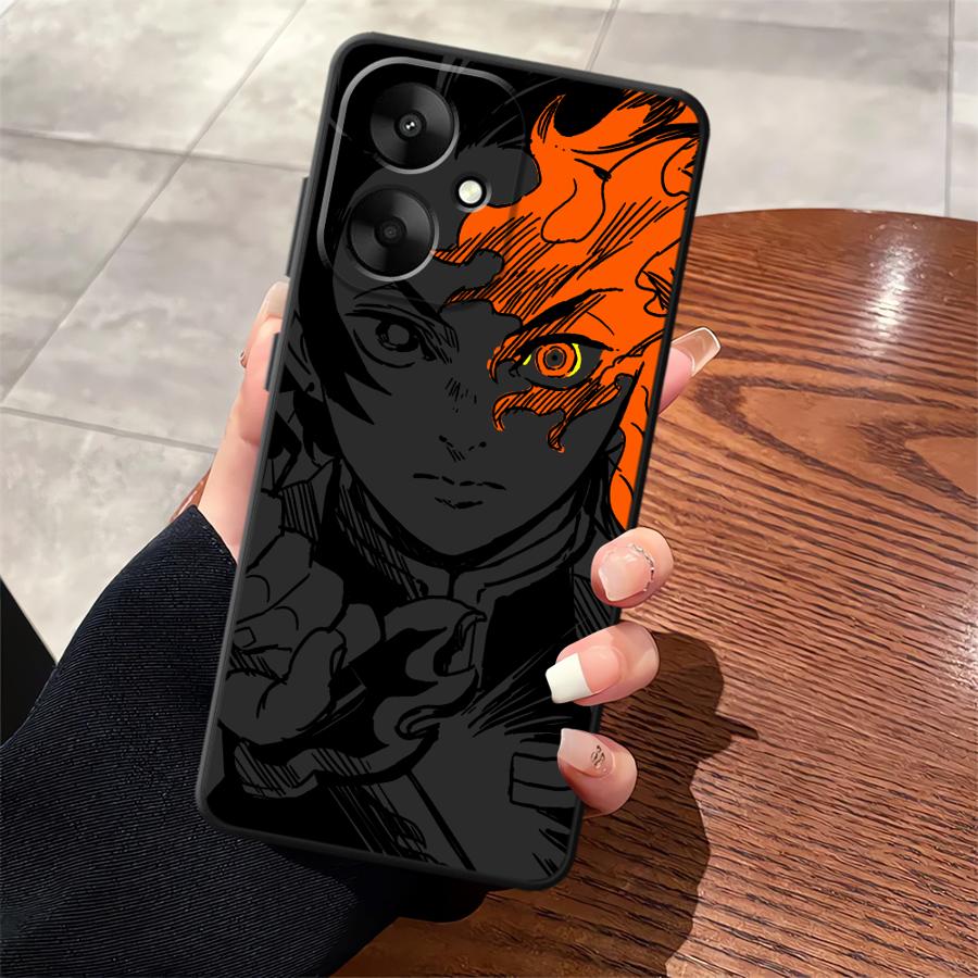 

Hot Demonss Anime Slayers Case for Xiaomi Redmi 10 13C 12 K60 A1 A2 Plus A5 9T 9A 9C 12C K40 K50 Gaming Soft Back Phone Cover Redmi K60