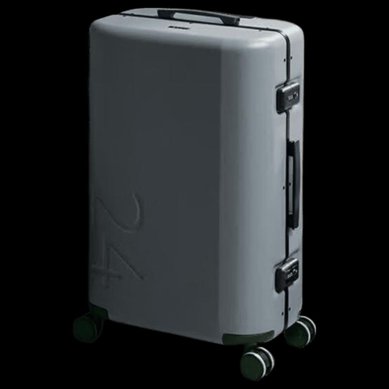 OIWAS PC Hardshell Aluminum Frame Luggage 24 inch