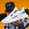 Men's Shoes New Fashionable Stylish Outfit Sneaker Mesh Casual Flying Woven Comfortable Men's Running Shoes