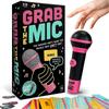 Grab The Mic Karaoke Game, Hilarious Board Game for Kids & Adults, Perfect for Parties & Birthdays