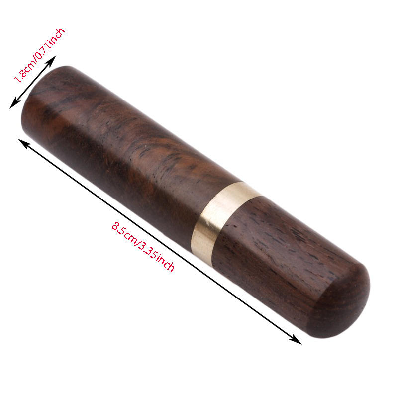 Multifunction Rosewood Wood Toothpick Box Needle Box Bucket Case Hiking Portable Craft Handmade Gift Storage Indoor Outdoor Use