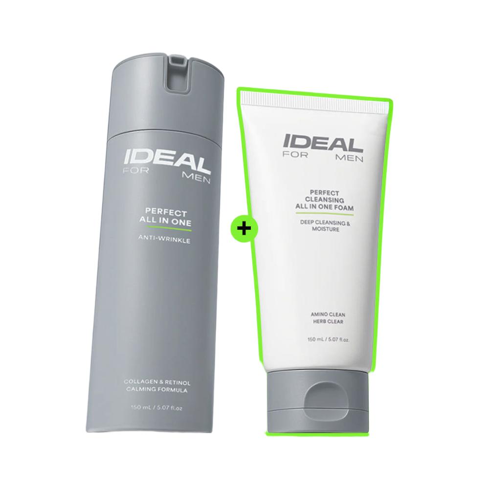 IDEAL FOR MEN Perfect All-in-One 150ml Special Set (Perfect All-in-One 150ml + Cleansing Foam 150ml)