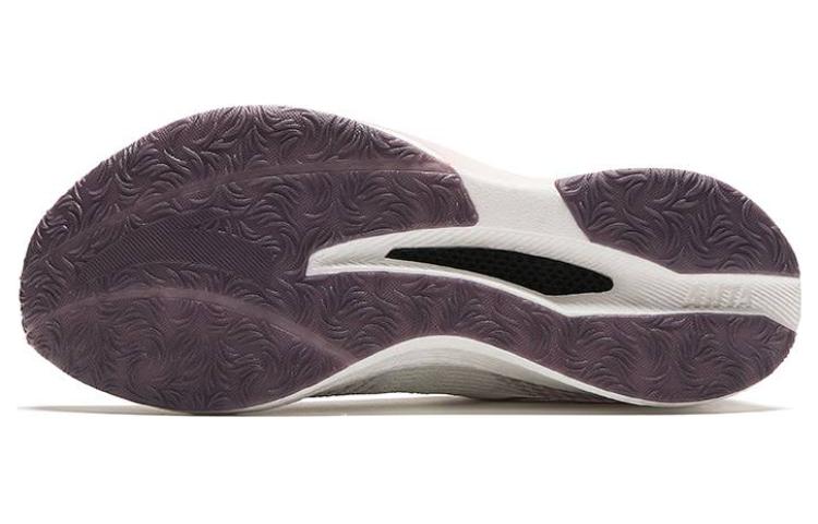 Women's Sneakers Anta C202 Comfortable Cushioning, Wear Resistant Low top Running Shoes Women's White Purple