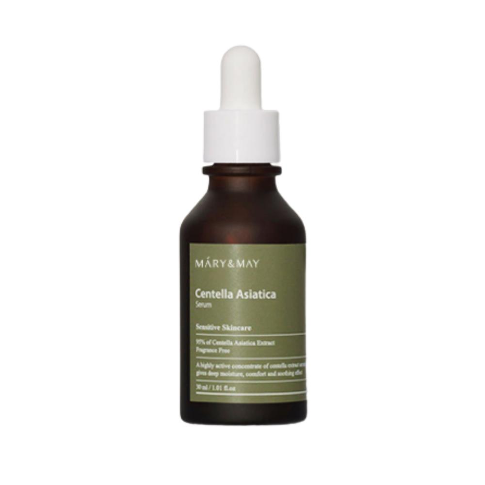 Mary&May Centella Asiatica Serum 30ml Pure Soothing Relief & Skin Barrier Recovery for Sensitive Skin