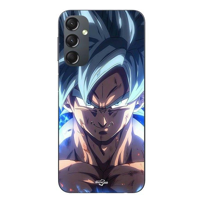 Coque Pour Samsung galaxy A24 Dragon Ball Z GOKU Ultra instinct face énervé Maniacase