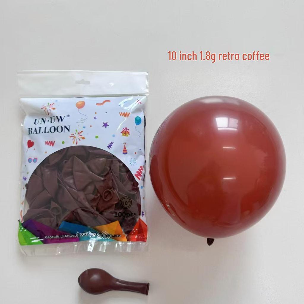 Retro Twilight 10-Inch Morandi Latex Balloons (180g) for Photography & Festival Decoration