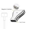 Portable T-Tip Laptop Connector Magnetic Type C to Magnetic 2 USB C Adapter Plug Converter For MacBook Air/Pro