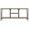 TV Cabinet Sonoma Oak 100 x 35 x 45 cm Particleboard & Iron