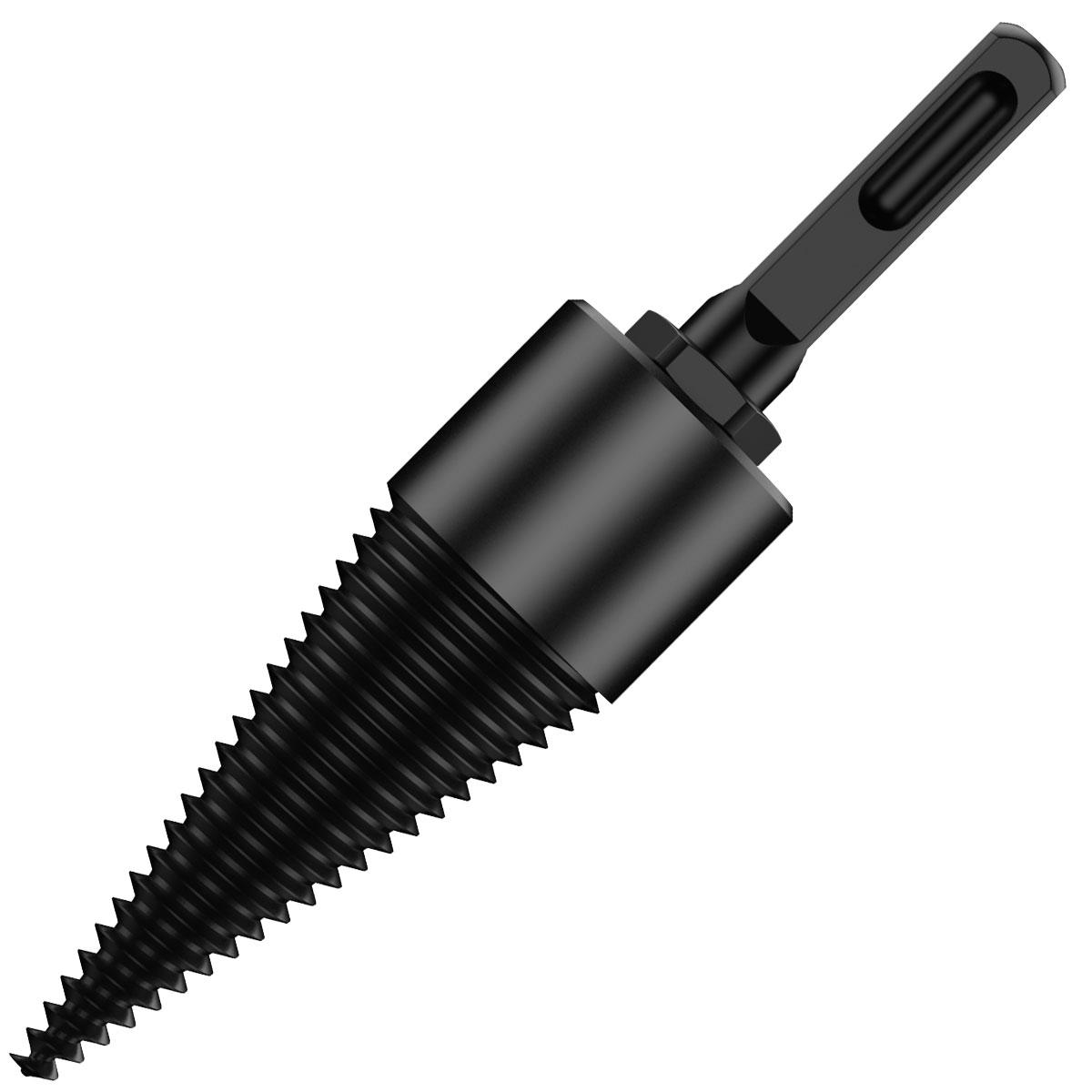 

Wood Drill Bit Firewood Splitter Drill Bit Round/Hex/Square Shank Wood Cone Reamer Punch Driver Step Drill Bit Woodworking Tool