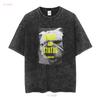 Chase And Status No More Idols Soft T Shirt Long Sleeves Vintage Washed Streetwear Stretched Designer Clothes Versatile Fashion