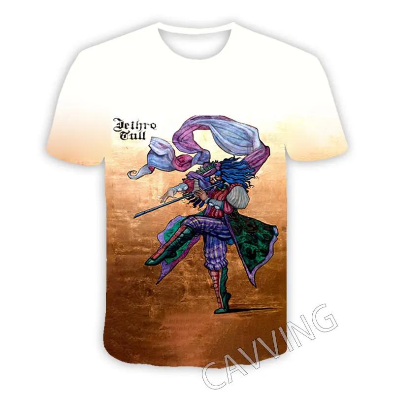 

Новая Мода Женские/Мужские Футболки с 3D Принтом Jethro Tull Повседневные Хип-Хоп Футболки Стиль Харадзюку Топы Одежда 4XL