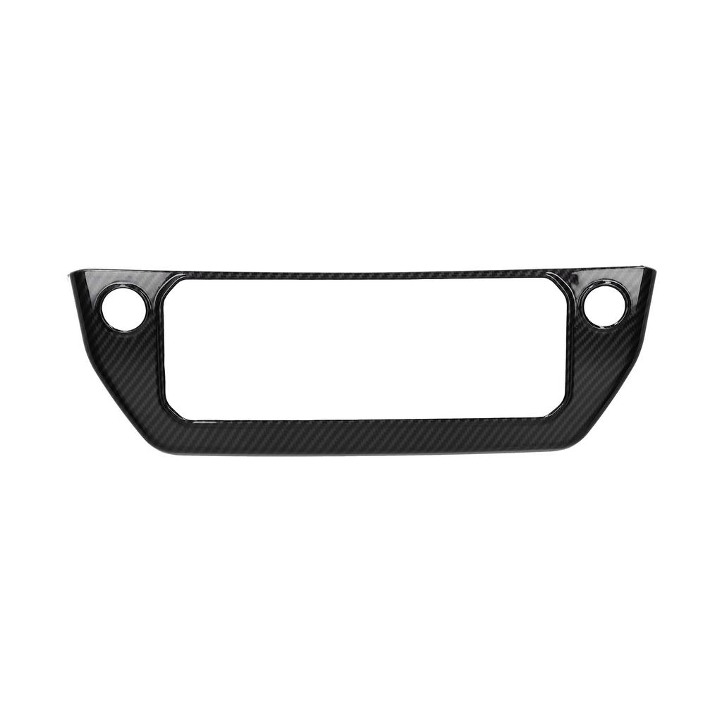 Air Conditioning Switch Panel Trim Cover Carbon Fiber Style Replacement for Land Rover Defender 2020 2021