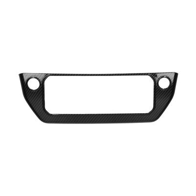 Air Conditioning Switch Panel Trim Cover Carbon Fiber Style Replacement for Land Rover Defender 2020 2021