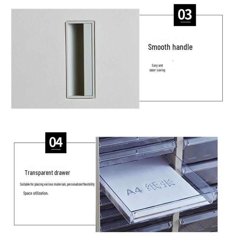 Steel Parts & Document Organizer Cabinet