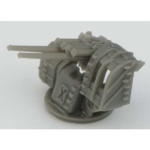 Fine Molds 1/700 Nano Dread Series Type 89 12.7cm Anti-Aircraft Gun Plastic Model Parts WA13