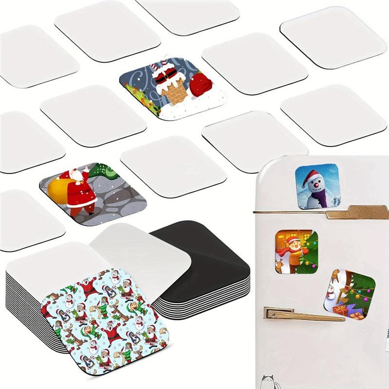 B-Est Sublimation Blanks Fridge Magnet For Home Kitchen Refrigerator Magnets Sublimation Magnets Fridge DIY Decorative Magnets