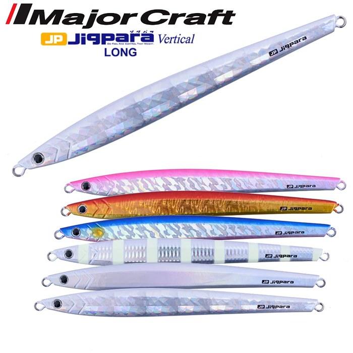 Major Craft Jigpara Vertical Long #22 Crash Silver JPVL-100 100g