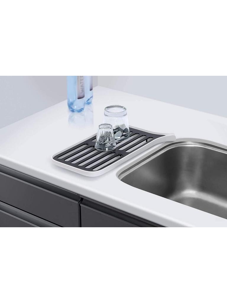 Ohe Dish 37cm Long X 21cm Wide X 3cm Smart Home II Dish Drainer Dish Made In Japan Drainer, White, Approx. High, Tray, Kitchen, Tray, Simple, Compact,