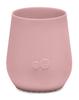 Ezpz Fast Food Set Baby Tableware Baby Food Tableware Silicone Suction Rose Pink [Non-spill Set] Set, Mat, Plate, Spoon, Cup, Cup,