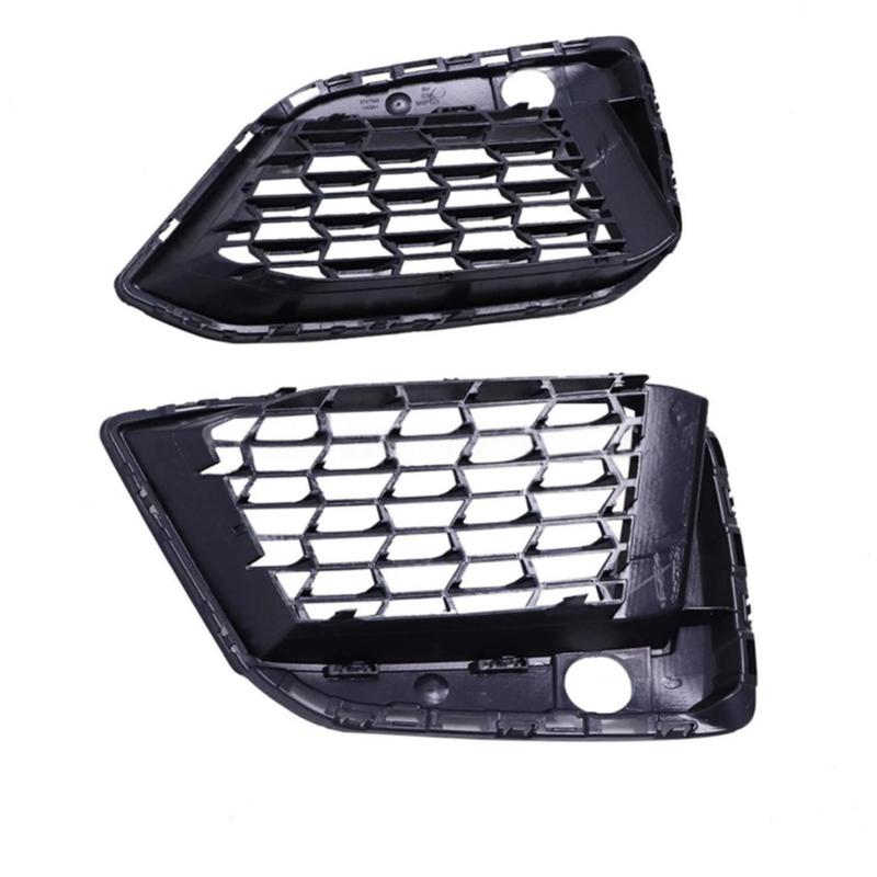 Replacement Front Pair Bumper Lower Grille Compatible with For BMW 5 Series G30 M LCI For 530i 540i   Black